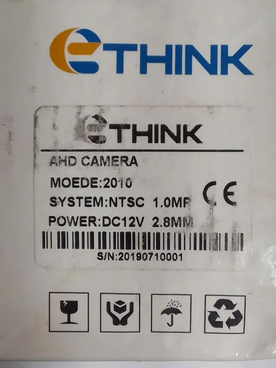 Kit 4 Câmeras Segurança Dome E-Think AHD 2010 1mp 2.8mm - Foto 5