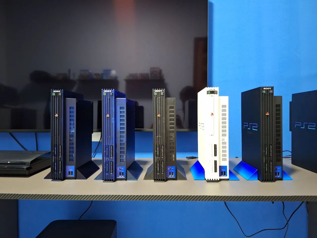 Lote com 5 Consoles Playstation 2 (PS2) - Raridade!
