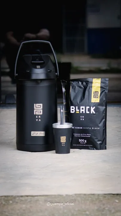 Garrafa jarra térmica em inox 4l com alça tereré chimarrão bebidas