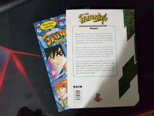 Mangá Samurai X mais dois especiais - Foto 3