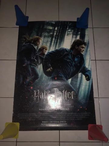 POSTER ORIGINAL DO FILME HARRY POTTER E AS RELIQUIAS DA MORTE PARTE 1 - Foto 5