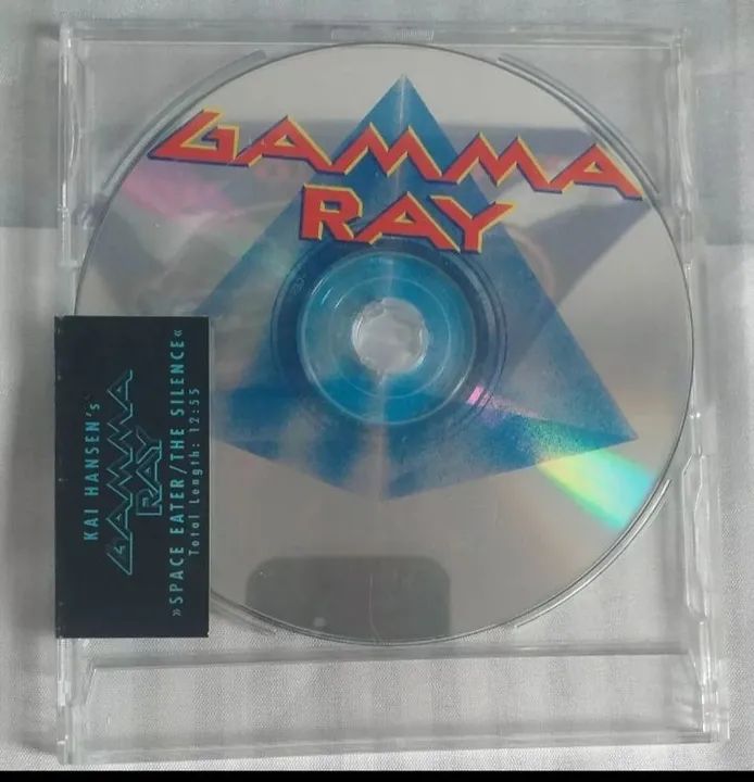 Gamma Ray Cd Promo Lacrado Raridade / Helloween