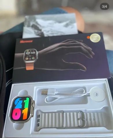 Smartwatch U9s Ultra 49mm Série 9 - Foto 2