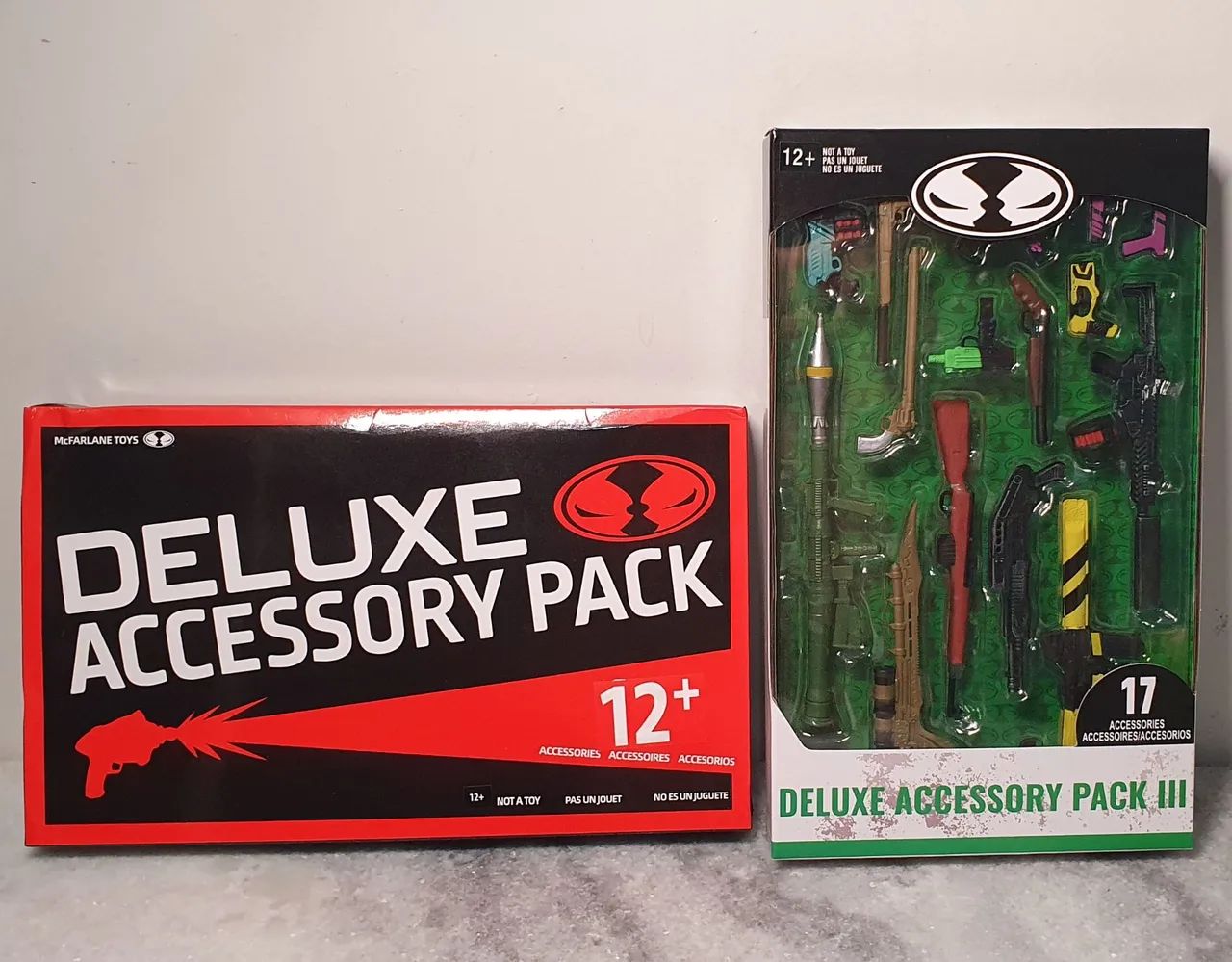 Pack de armas Mcfarlane original Lacrado valor unitario