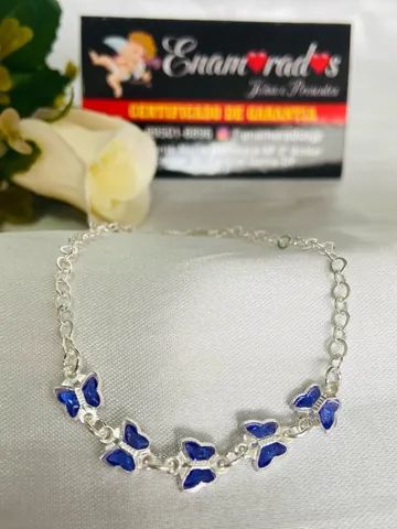 Pulseira de prata feminina 