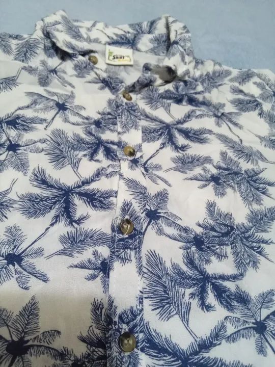Camisa infantil manga curta estampada -tam.8 - Foto 3