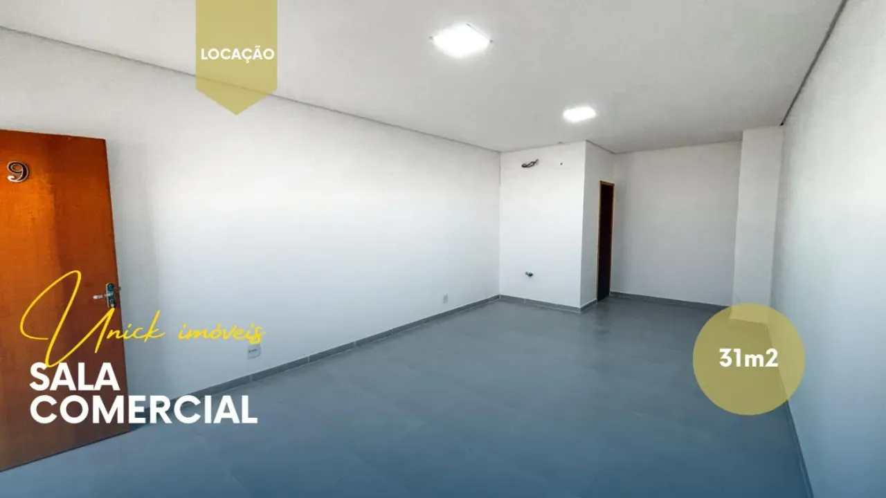 Sala Comercial para Locação em Taboão da Serra, Vila Santa Luzia, 1 banheiro