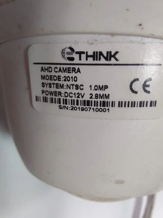 Kit 4 Câmeras Segurança Dome E-Think AHD 2010 1mp 2.8mm - Foto 4