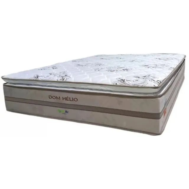 quato cama colchao casal molas ensacadas 
