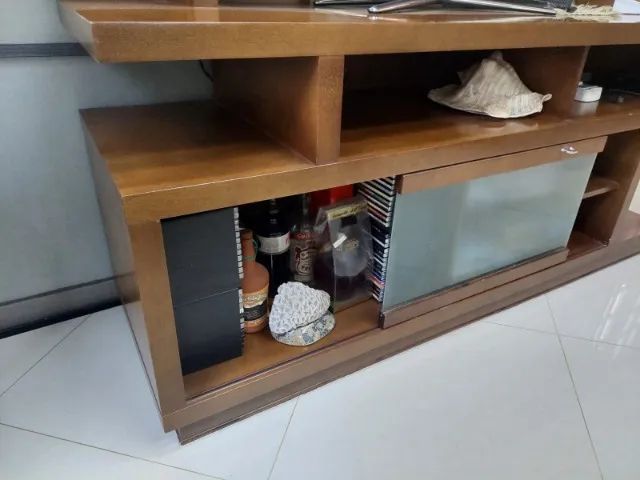 Rack Madeira Maciça cor tabaco - Foto 2