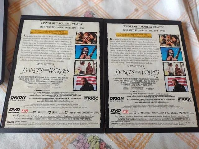 Dança Com Lobos - Kevin Costner - Dvd Filme Duplo Box Importado Snapcase - Foto 3