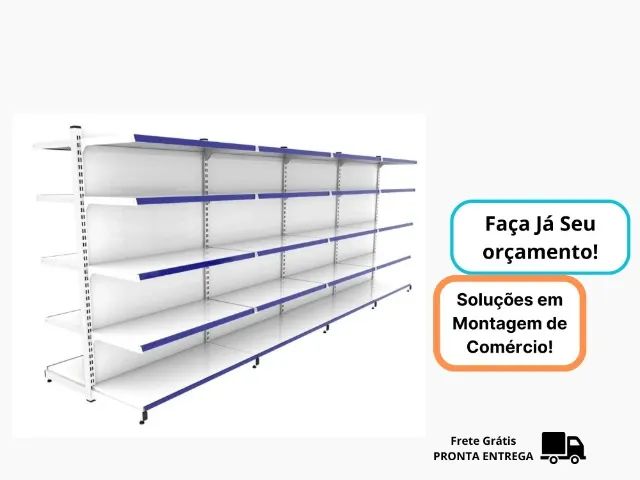 Gondola de Aço Central Polar Nova 1,0x1,70 M