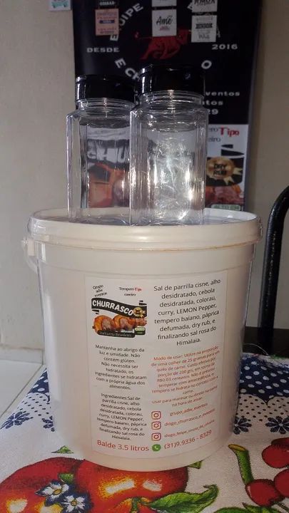 Tempero para Churrasco 3,5 Litros - Foto 2