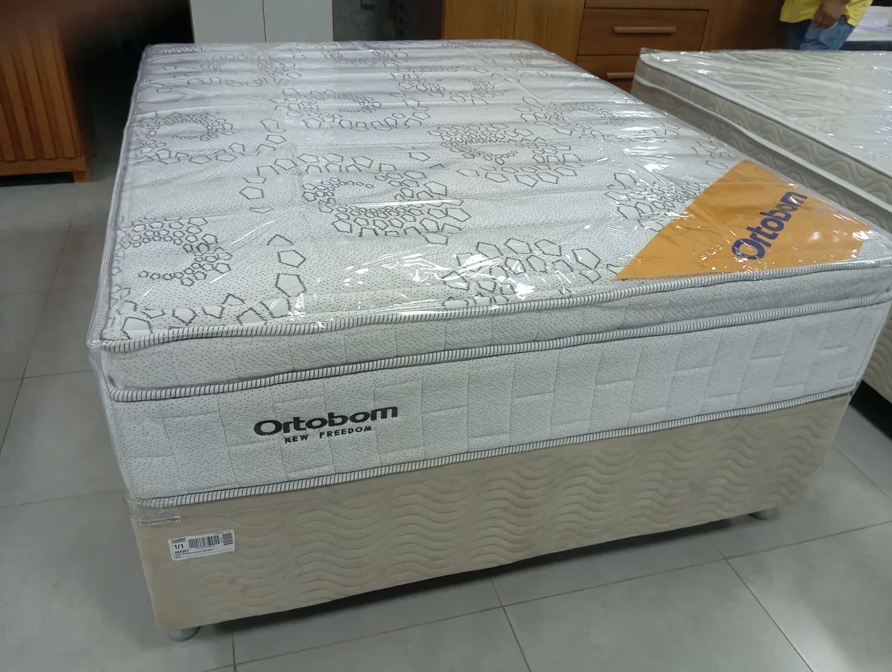 Cama box Ortobom New freedom casal molas ensacadas  - Foto 2