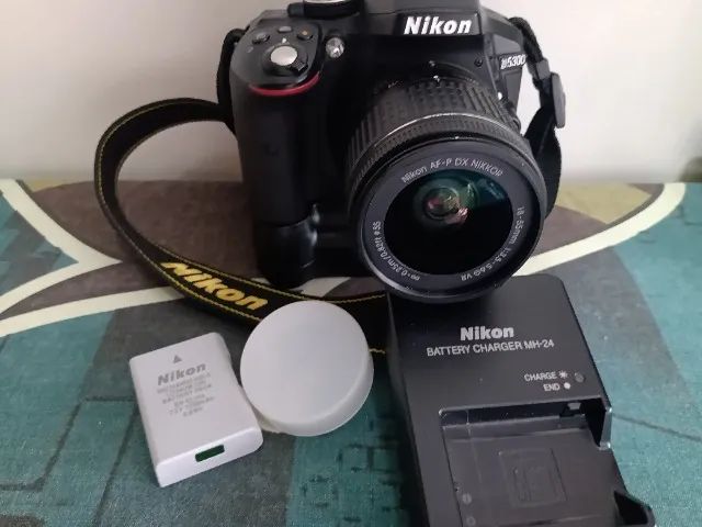 Câmera fotográfica Nikon 5300 AF-P Lente 18-55 VR Kit - Foto 2