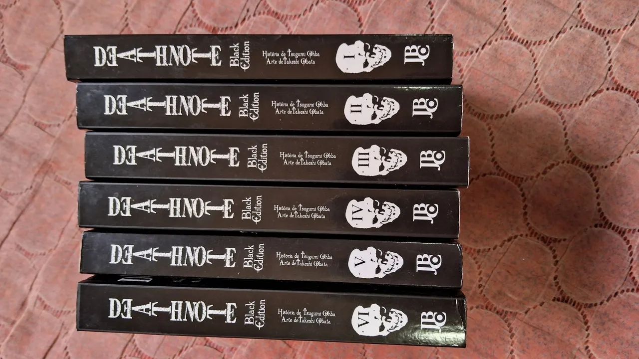 Death Note - Black Edition - Vol. 1 a 6