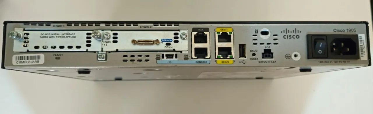 Roteador Cisco 1905-K9 - Foto 3