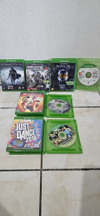 Lote com 8 jogos XBOX ONE PREÇO PROMOCIONAL. NOS ANÚNCIOS TEMOS VARIOS OUTROS JOGOS E GAME