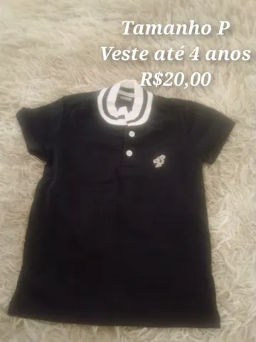 Linda blusas infantis tamanhos 6 4 e 2 anos