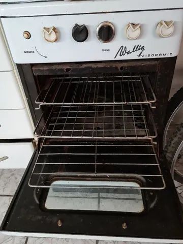 Fogão Antigo Wallig Anos 60', com forno e gratinador - Foto 2