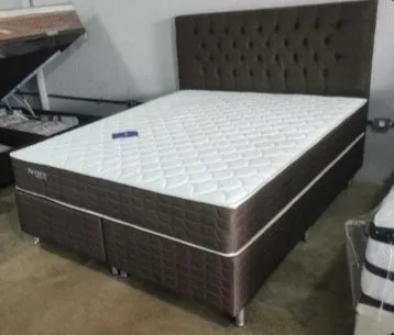 Cama Box Casal Queen size 158x198 molas ensacadas Nova