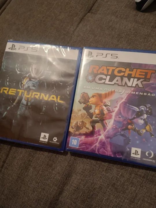 Returnal e Ratchet & Clank: Uma Outra Dimensão - PS5