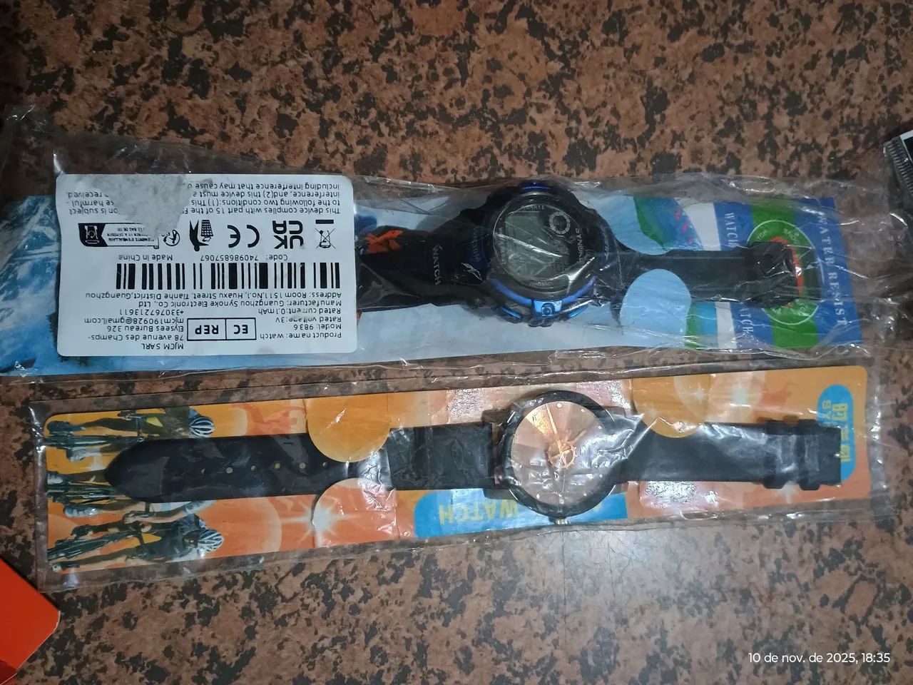 Novos. Kit 2 relógios : 1  masculino + 1 feminino.Novos - Foto 5