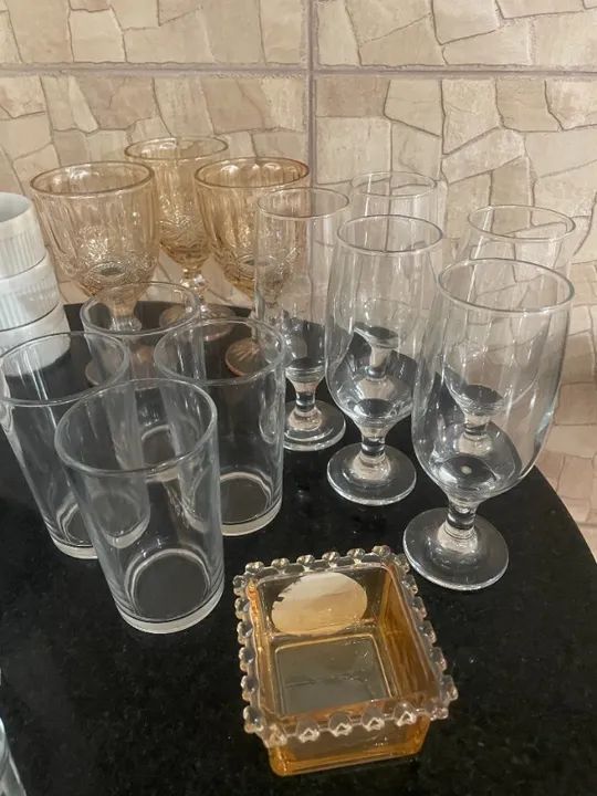 Kit Louças porcelana branca e diversos... - Foto 3