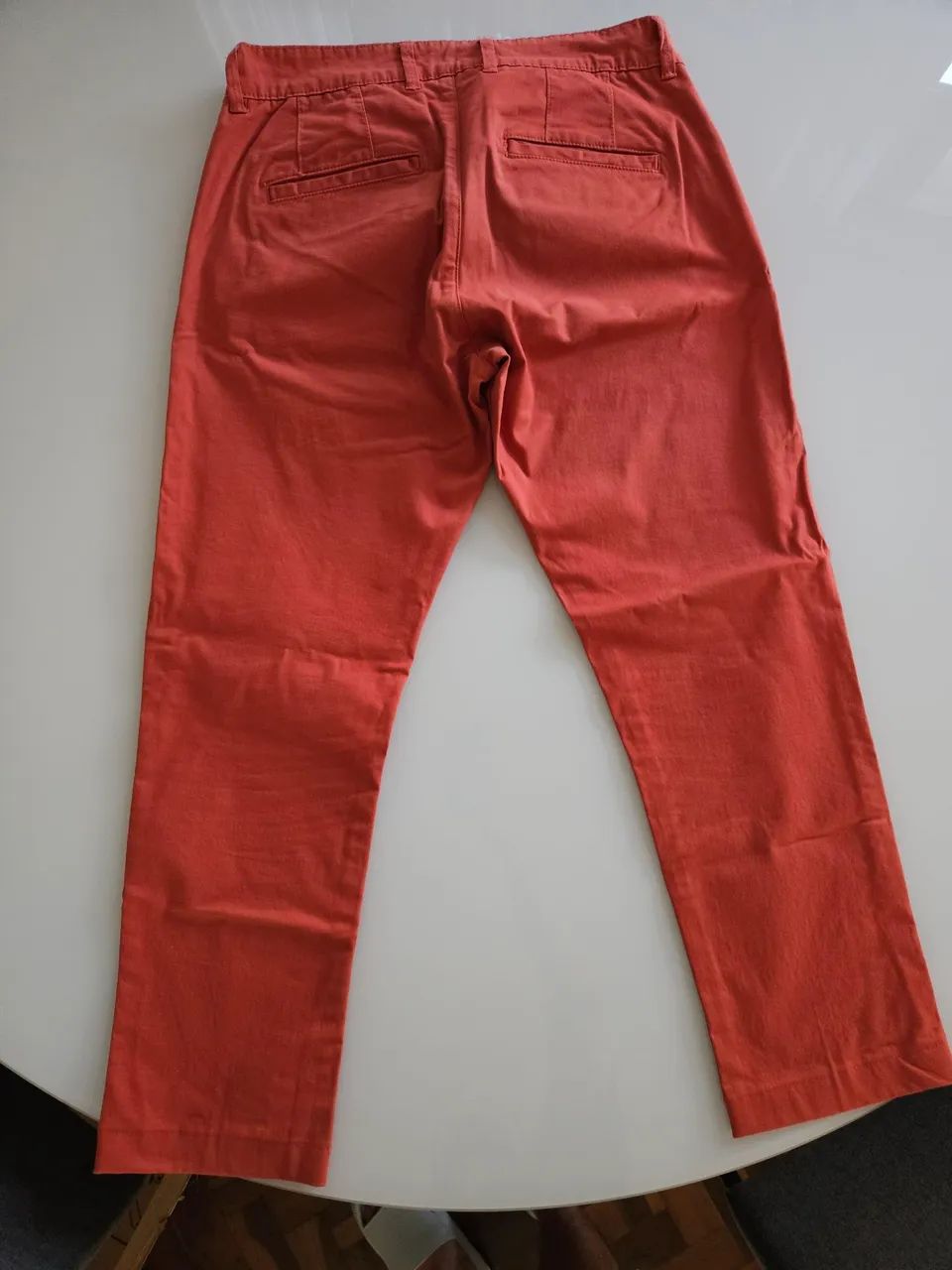 Calça Sarja Laranja Masculina - Foto 2