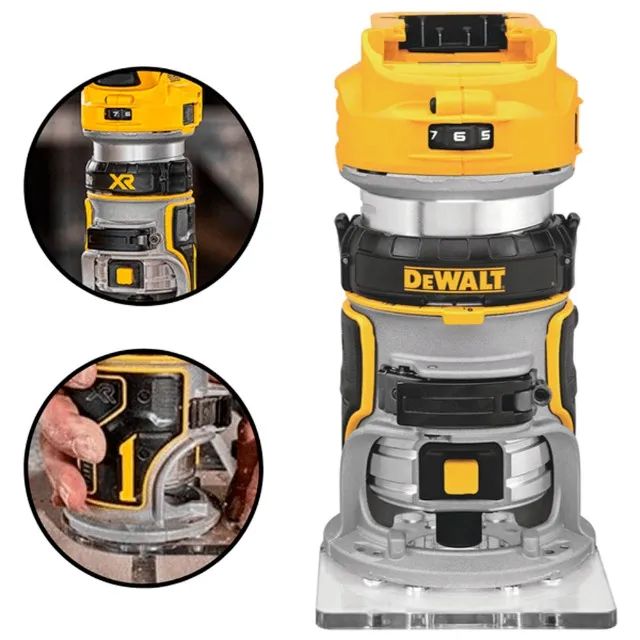 Tupia Compacta 20V Max* XR Li-Ion Brushless Dewalt DCW600B (Sem Bateria e Sem Carregador)