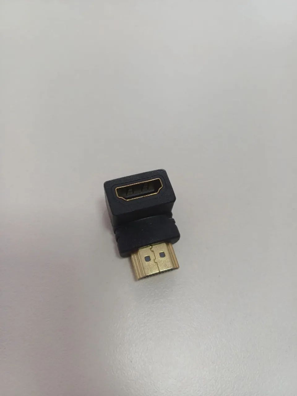 Conector HDMI Macho+HDMI Fêmea - Foto 2