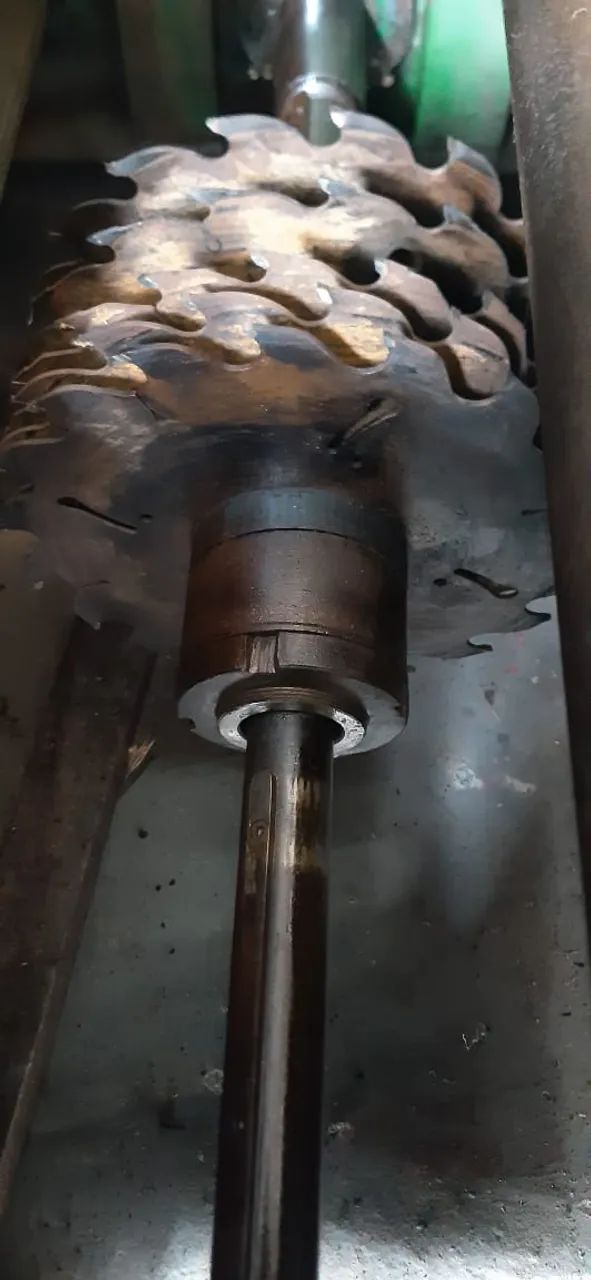 Serra Múltipla Refiladeira 1000x120mm Motor 30cv Industrial - Foto 3