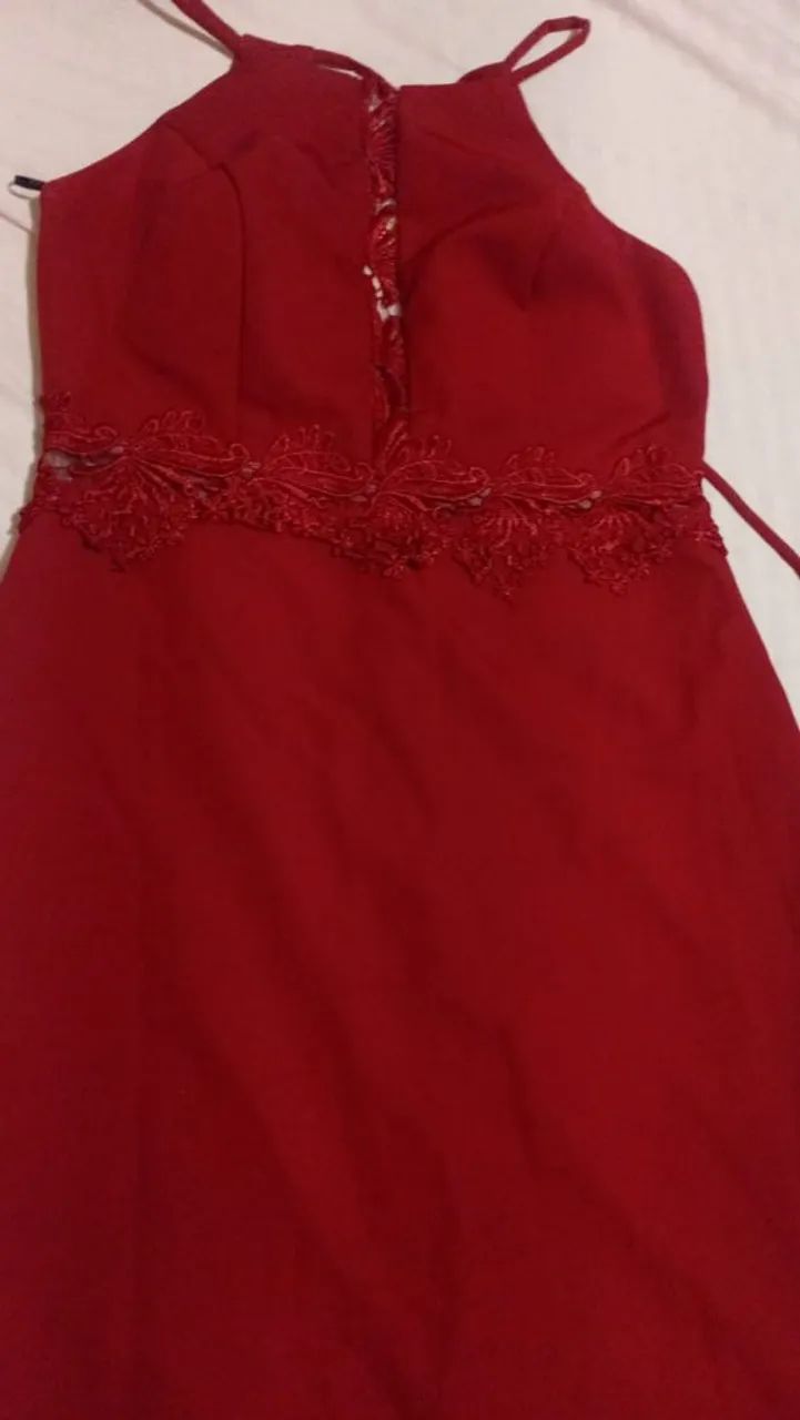 Vestido longo de festa