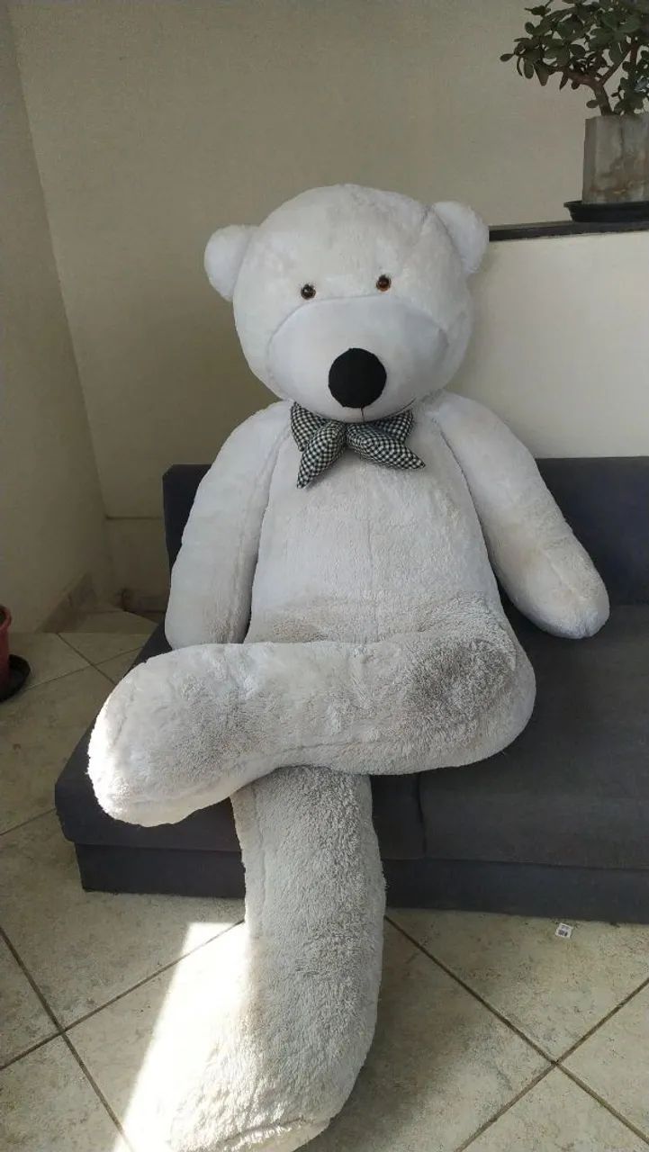 Urso de Pelúcia Gigante Branco