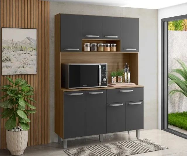 Armário de Cozinha  8 Portas 1 Gaveta Novo