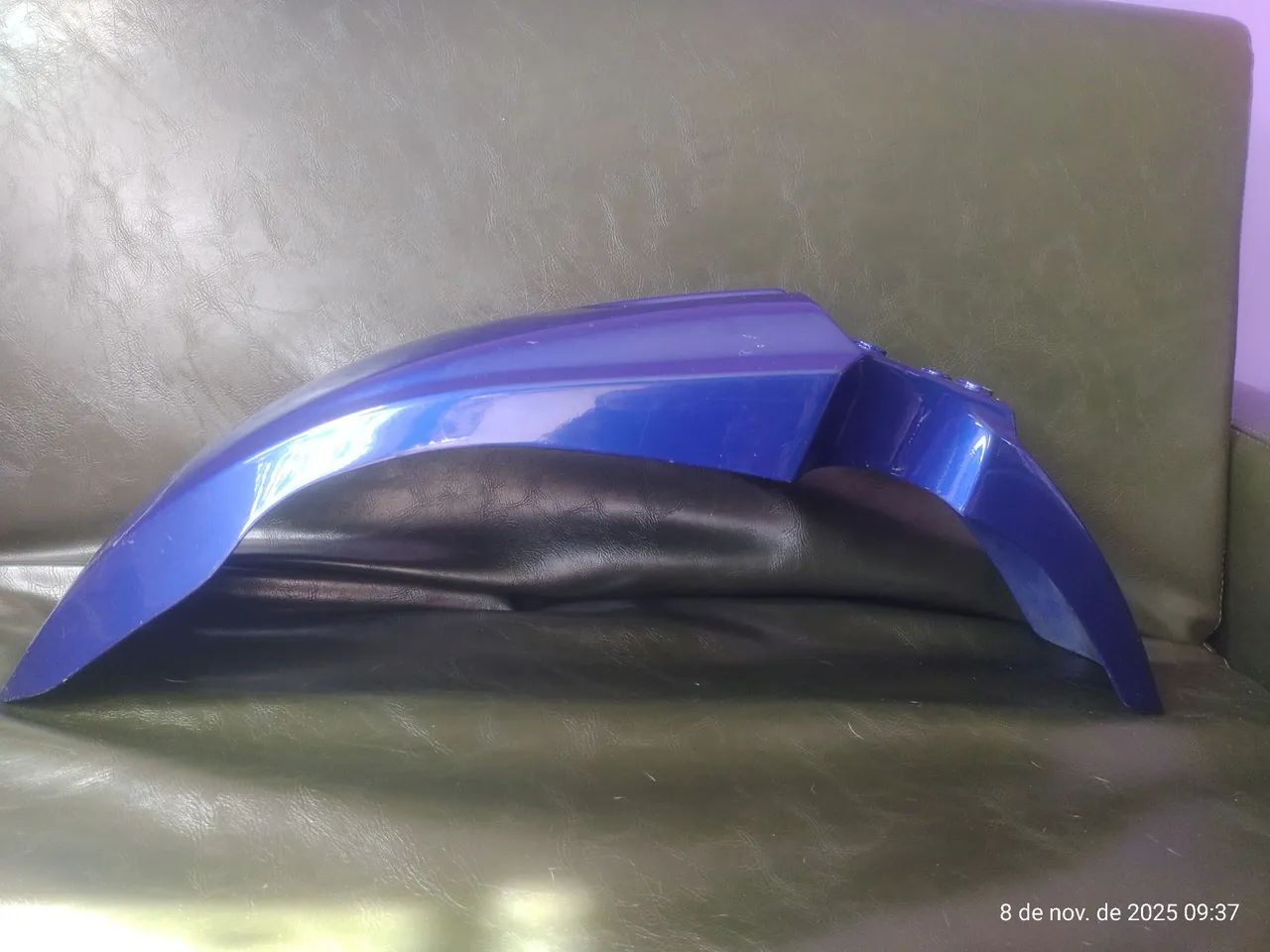 Paralama azul moto Yamaha XT 600 E - Foto 2