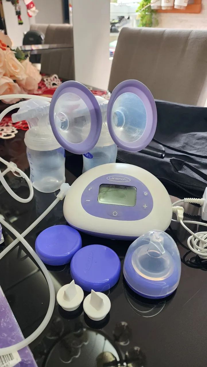 Extrator de Leite Duplo Lansinoh - Foto 4