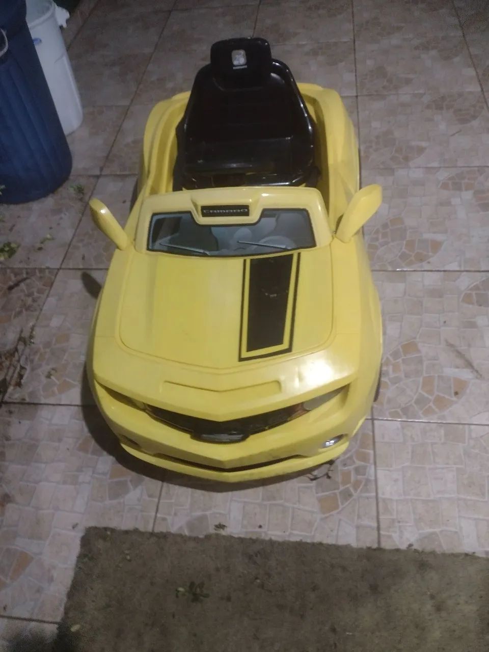 Carro Elétrico Infantil Camaro Amarelo - Foto 2