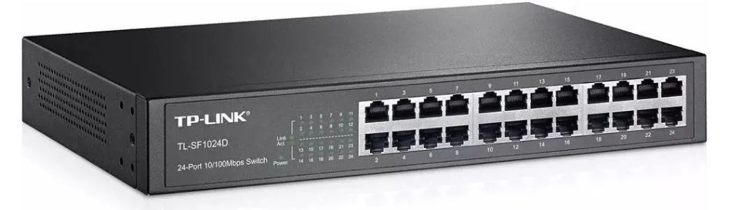 TP-Link TL-SG1024D Switch Gigabit de Mesa ou Rack de 24 Portas 10mbps 100mbps 1000mbps - Foto 2