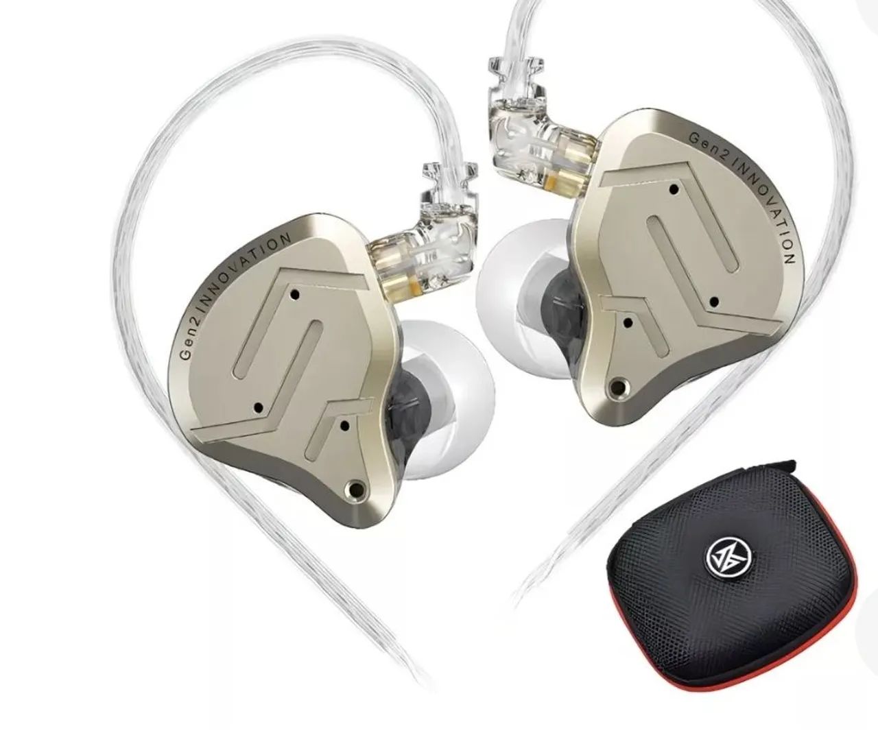 Fones de Ouvido kz Zsn Pro2 + Bag - Foto 3