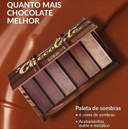 Paleta de Sombras Coleção Chocolate Avon Color Trend - Foto 3