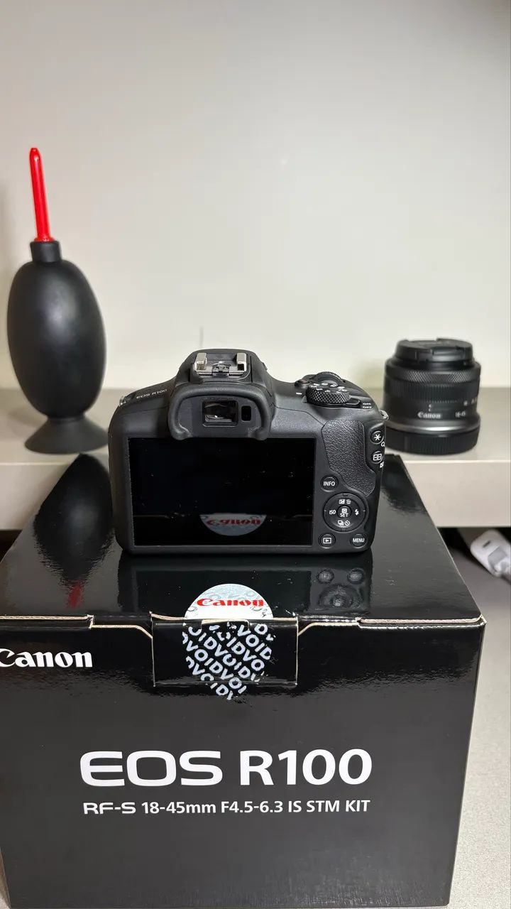 Câmera EOS R100 com Lente RF-S 18-45mm - Foto 4