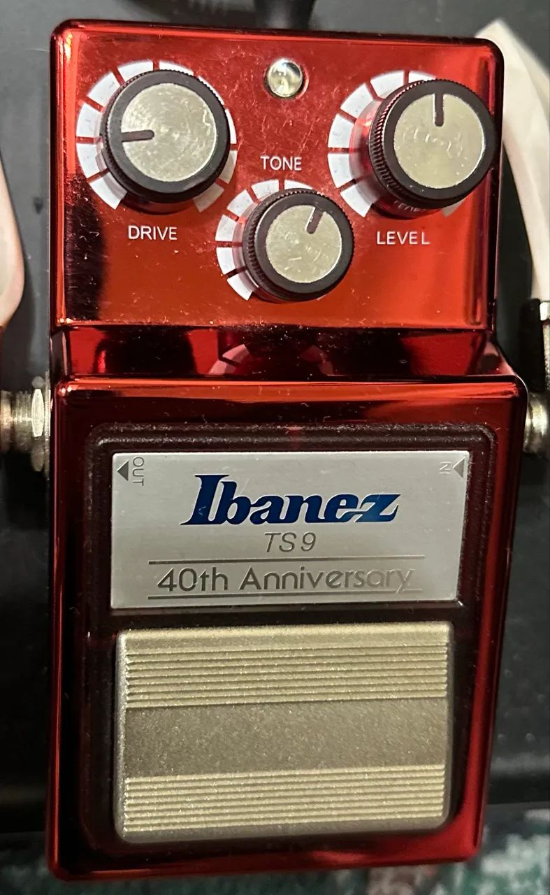 Ibanez Tube Screamer 40th TS9. 新品 Pedal Ibanez Ts9 40th Anniversary Tube Screamer edição