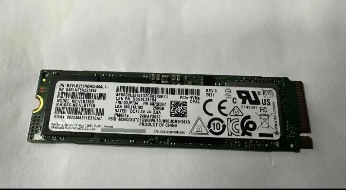 Nvme 256GB - Foto 2