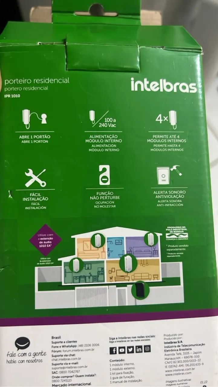 Porteiro eletrônico Intelbras 