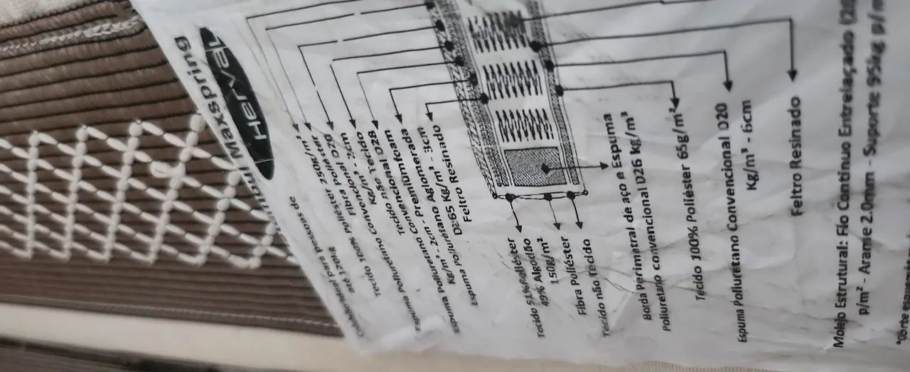 Cama solteirão 1,98×1,08m Herval - Foto 6