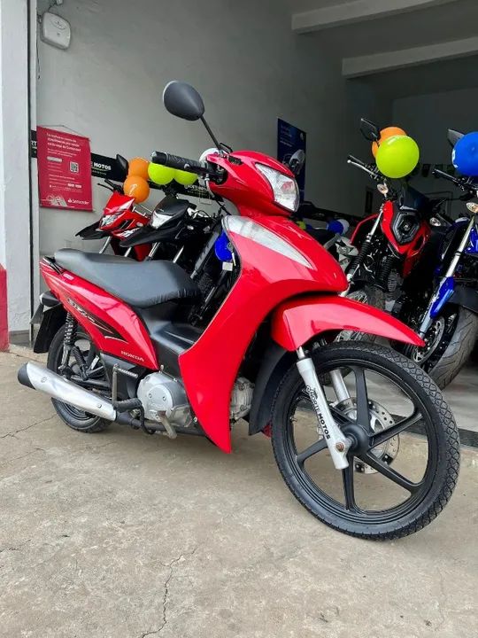Biz 125 EX / Vermelha / 2015 com 2025 pago! - Foto 3