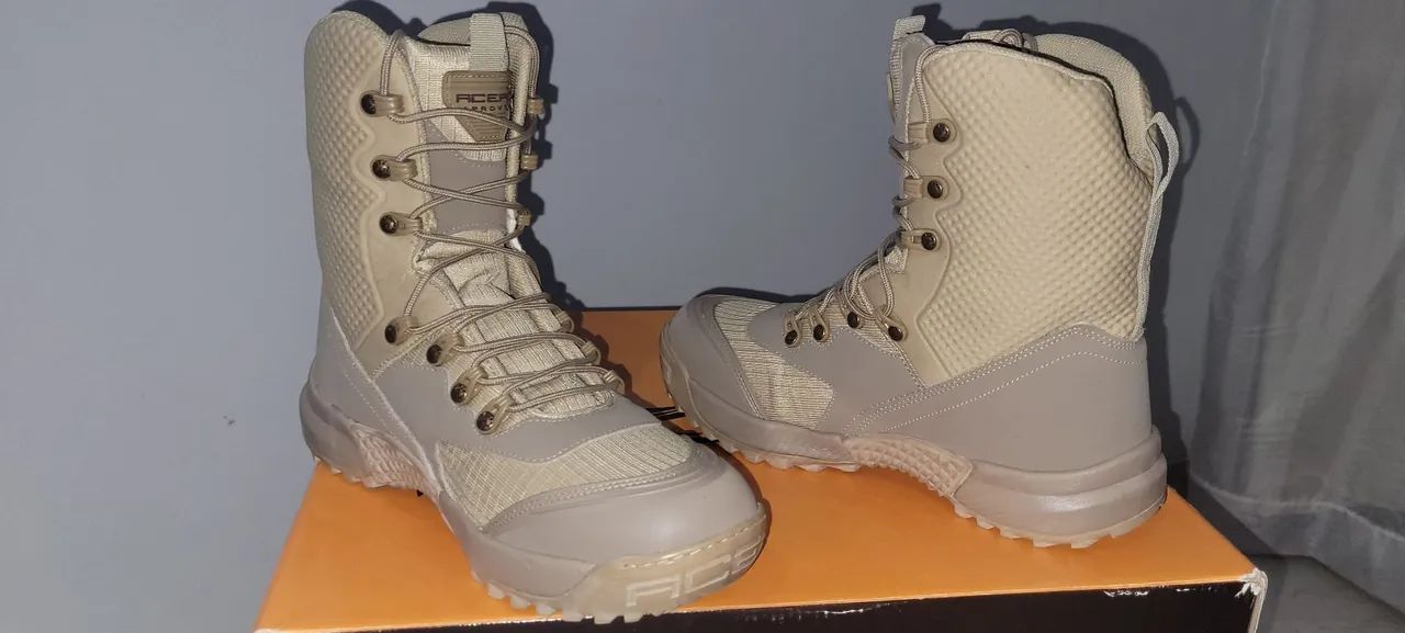 Coturno acero  bota
