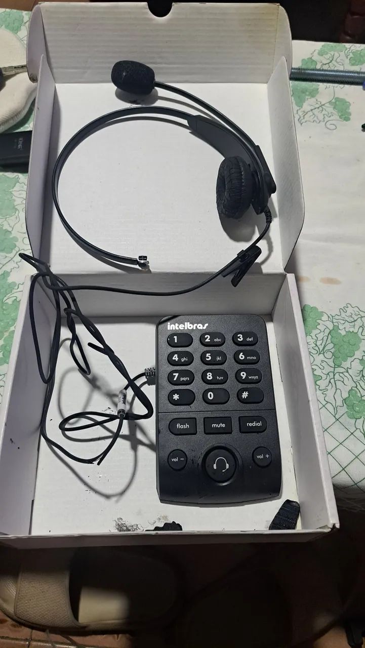 Headset Intelbras HSB 50 - Telefone Headset Profissional - Foto 4
