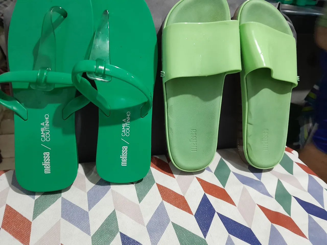 Chinelo Melissa Verde - Original e Confortável!